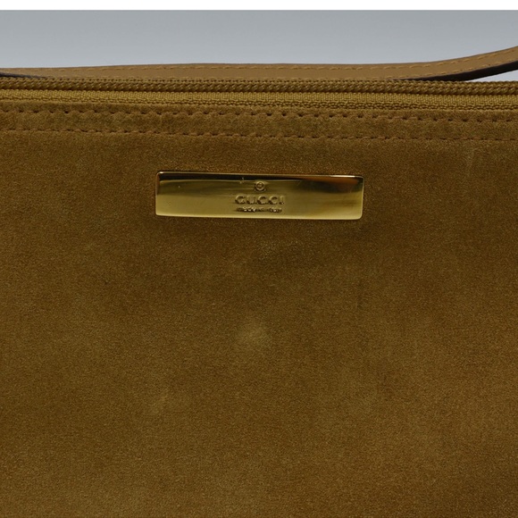 SALEπ Gucci Y2K Suede Baguette Mini Bag - Picture 7 of 10